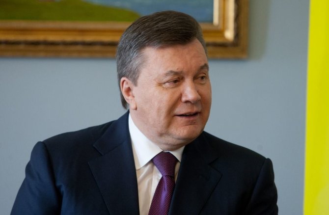 BFL/Vyginto Skaraičio nuotr./Ukrainos prezidenta Viktoras Janukovyčius
