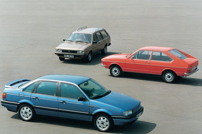 „Volkswagen Passat“ modeliai