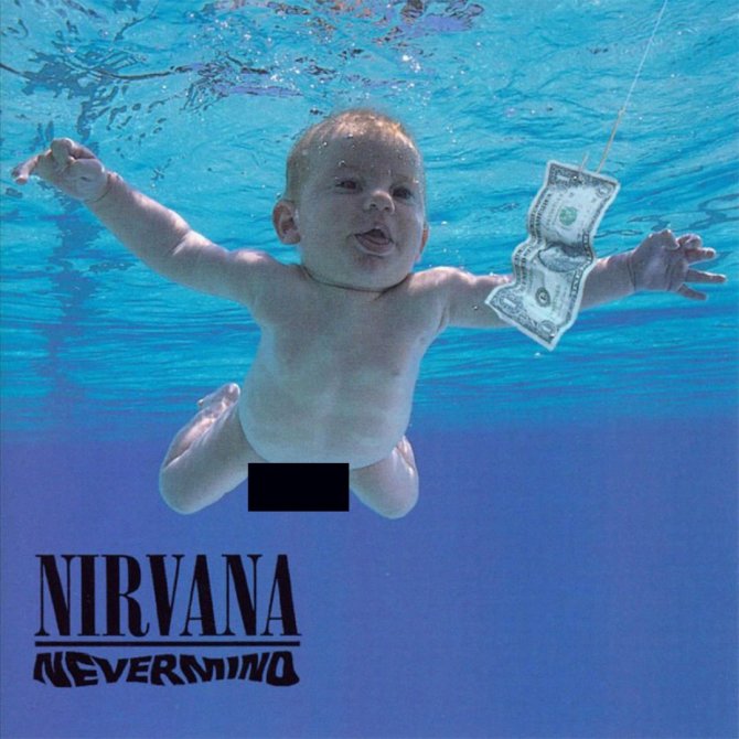 Vida Press nuotr./Grupės „Nirvana“ albumo „Nevermind“ viršelis