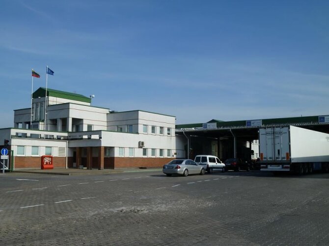 VSAT nuotr./Kybartų kontrolės punktas