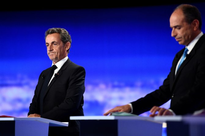 „Reuters“/„Scanpix“ nuotr./Nicolas Sarkozy ir Jeanas-Francois Cope
