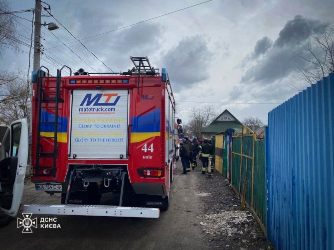 Ukrainos valstybinės nepaprastųjų situacijų tarnybos nuotr./Asociatyvinė nuotr.