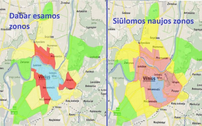 The Vilnius authorities want to sharply raise parking prices and tax the courtyards of apartment buildings | Business