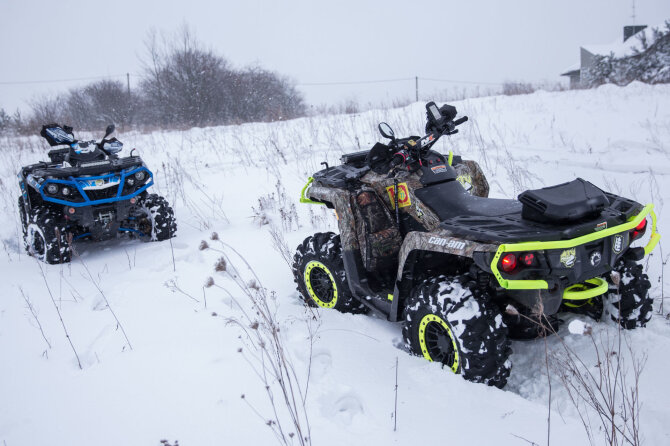 Luko Balandžio / 15min nuotr./Keturračių sporto komanda „ATV fanai“