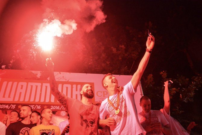 Crvena Zvezda klubo nuotr./Belgrado „Crvena Zvezda“