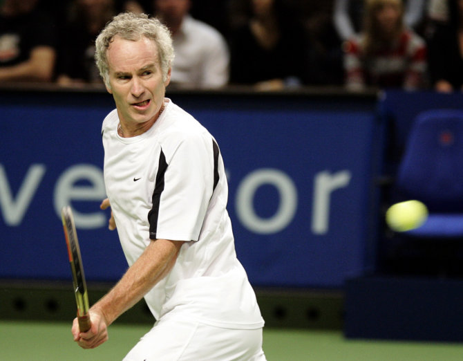 „Scanpix“ nuotr./Johnas McEnroe‘us