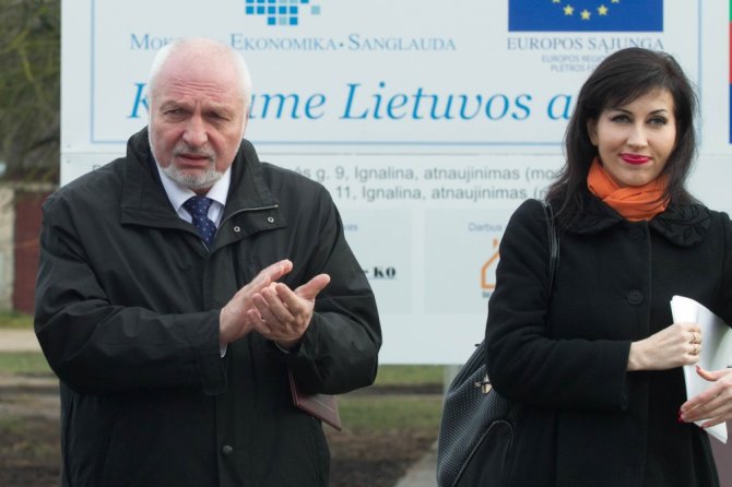 BFL/Vyginto Skaraičio nuotr./Aplinkos ministras Valentinas Mazuronis ir viceministrė Daiva Matonienė