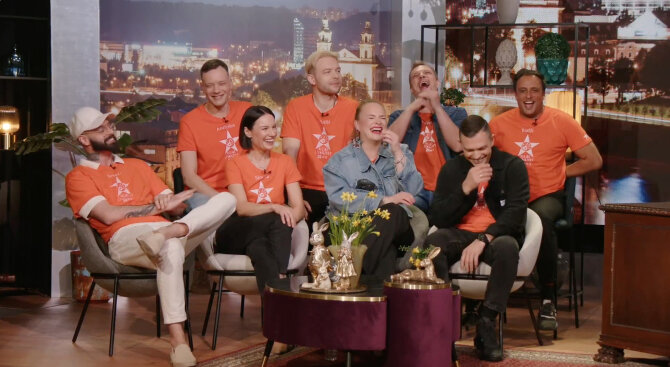 TV3 nuotr./„Kelias į žvaigždes“ dalyviai laidoje „Gero vakaro šou“