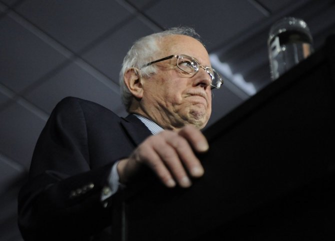 „Reuters“/„Scanpix“ nuotr./Bernie Sandersas