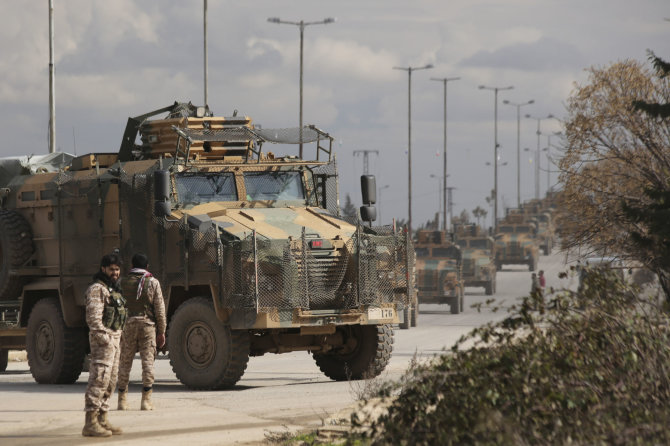 „Scanpix“/AP nuotr./Turkijos kariai Sirijoje