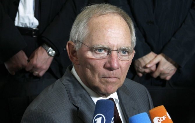 „Reuters“/„Scanpix“ nuotr./Vokietijos finansų ministras Wolfgangas Schaeuble'as