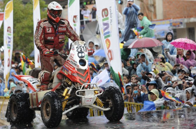 AFP/„Scanpix“ nuotr./Rafalas Sonikas laimėjo 2015 metų Dakarą