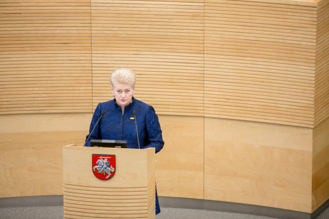 Josvydo Elinsko / 15min nuotr./Dalia Grybauskaitė