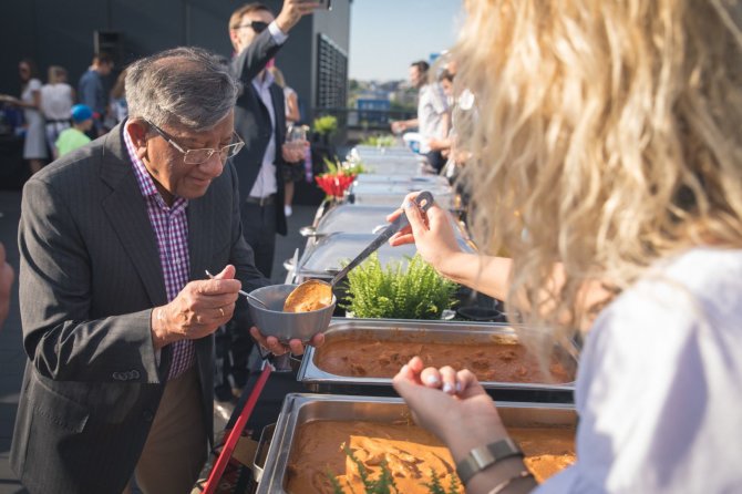 Organizatorių nuotr./Renginio „Curry Cook-Off“ akimirka 