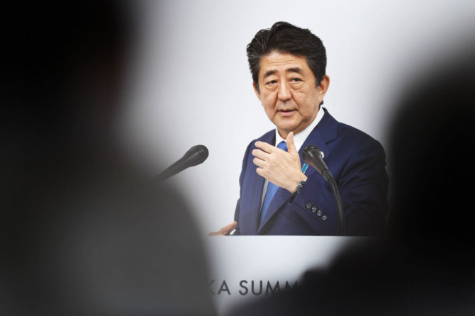 AFP/„Scanpix“ nuotr./Shinzo Abe