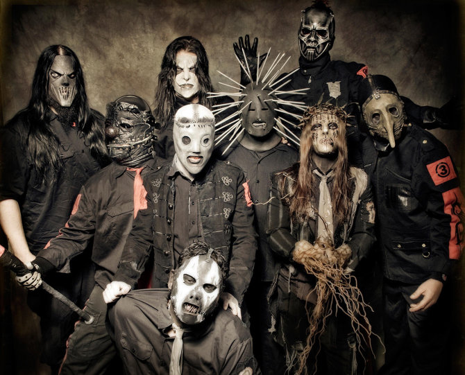 Grupės archyvo nuotr./„Slipknot“