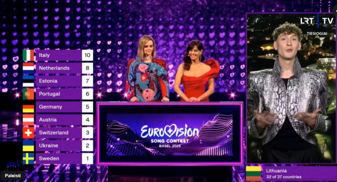 stop kadras/„Eurovizija“