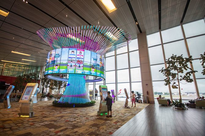 Shutterstock nuotr./Singapūro Changi oro uostas