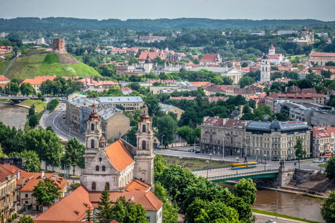 Juliaus Kalinsko/15min.lt nuotr./Vilniaus panorama