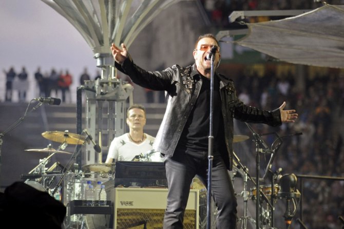 AFP/„Scanpix“ nuotr./Grupė U2