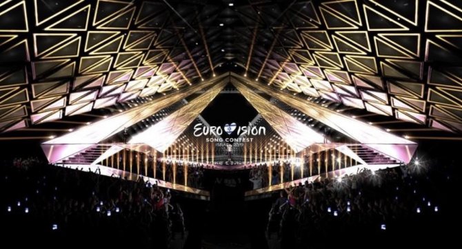 KAN Eurovision Israel nuotr./„Eurovizijos“ scena Izraelyje