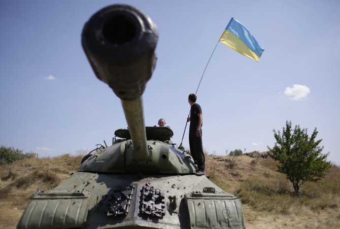 AFP/„Scanpix“ nuotr./Ukrainos kariai artėja Donecko link