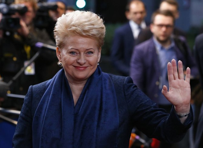 Lietuvos prezidentė Dalia Grybauskaitė