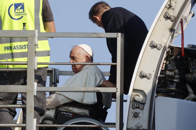 Scanpix/AP Photo/Papst Franziskus