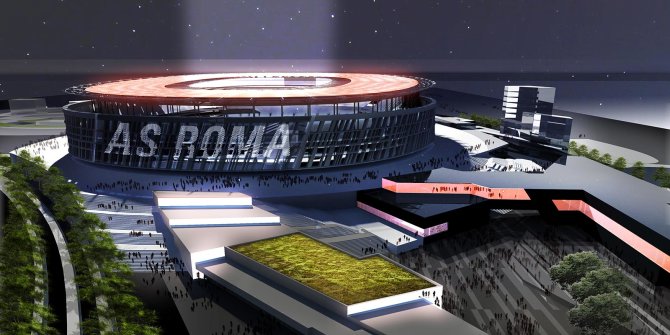 forza27.com nuotr./Naujasis „Roma“ ekipos stadionas