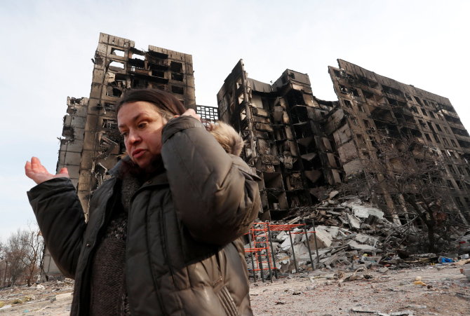 „Reuters“/„Scanpix“ nuotr./Karas Ukrainoje