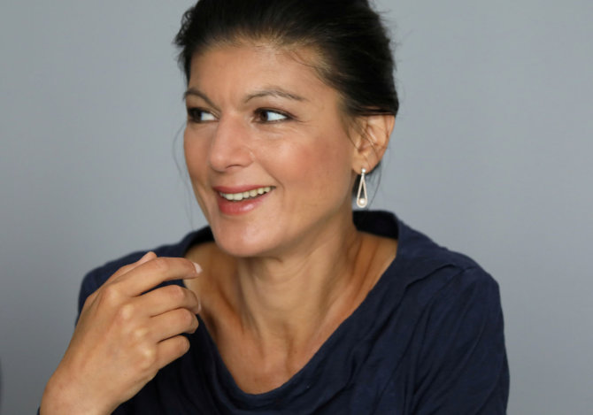 „Reuters“/„Scanpix“ nuotr./Sahra Wagenknecht