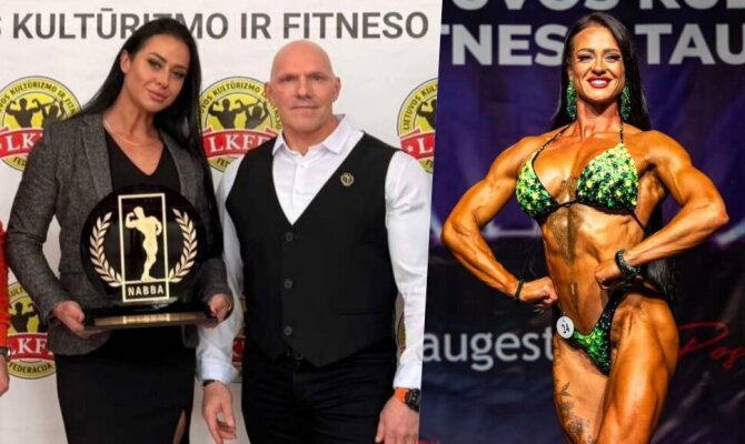 „NABBA Lithuania“ nuotr./Justina Gaigalaitė, Arvydas Mickus
