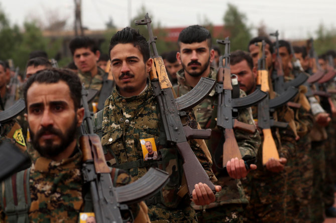 AFP/„Scanpix“ nuotr./Sirijos kurdai