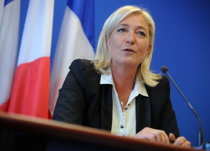„Scanpix“ nuotr./Marine Le Pen