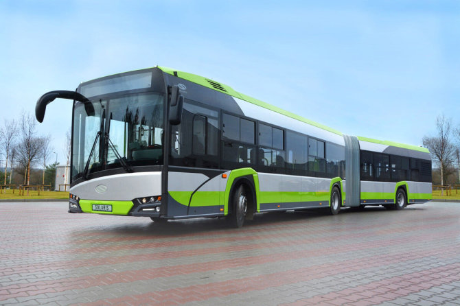 Sauliaus Žiūros nuotr./„Vilniaus viešasis transportas“ perka naujus autobusus