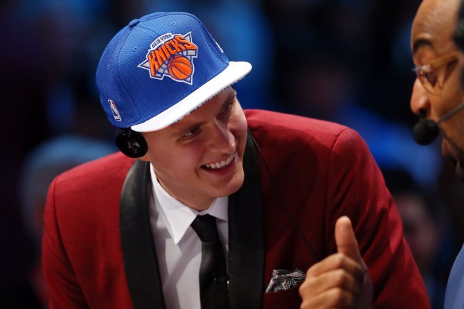 „Scanpix“/AP nuotr./Kristapas Porzingis