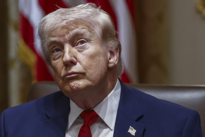 Donaldas Trumpas / Will Oliver – Pool via CNP / picture alliance / Consolidated News Photos