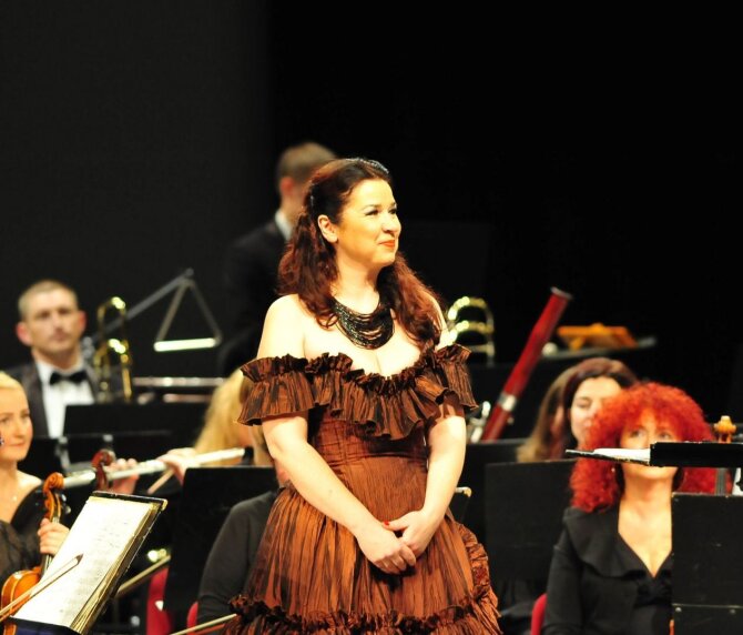 Klaipėdos valstybinio muzikinio teatro nuotr./Solistė Dalia Kuzmarskytė