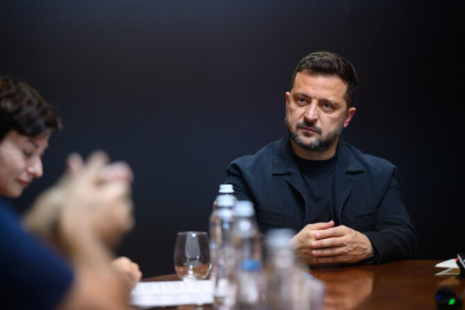V. Zelenskis / PRESIDENT OF UKRAINE / ZUMAPRESS.com