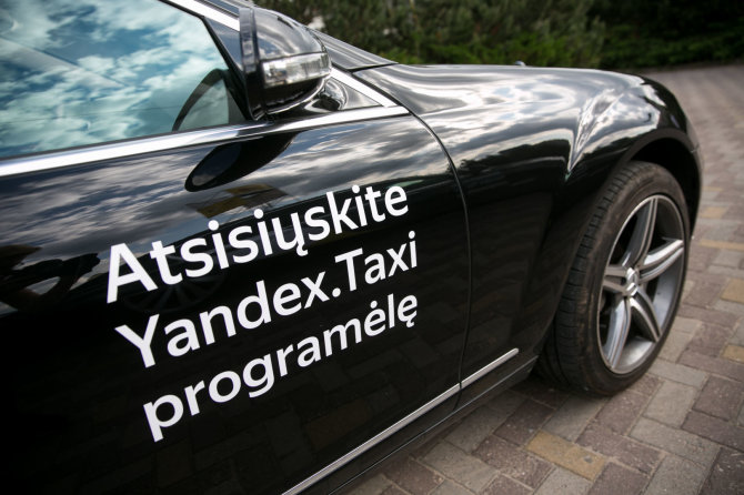 Žygimanto Gedvilos / 15min nuotr./Oficialus „Yandex. Taxi“ prisistatymas