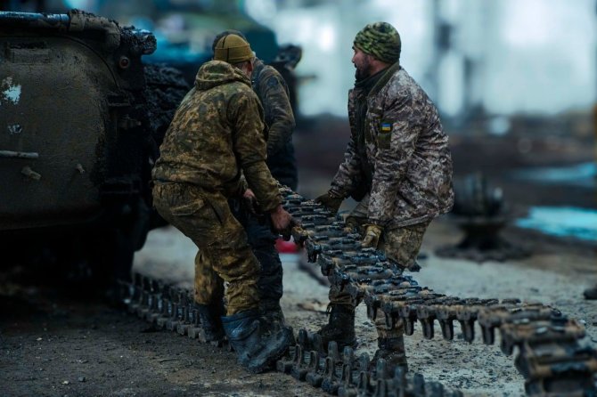 Ukrainos ginkluotųjų pajėgų generalinis štabas/ „Telegram“/Ukrainos kariai