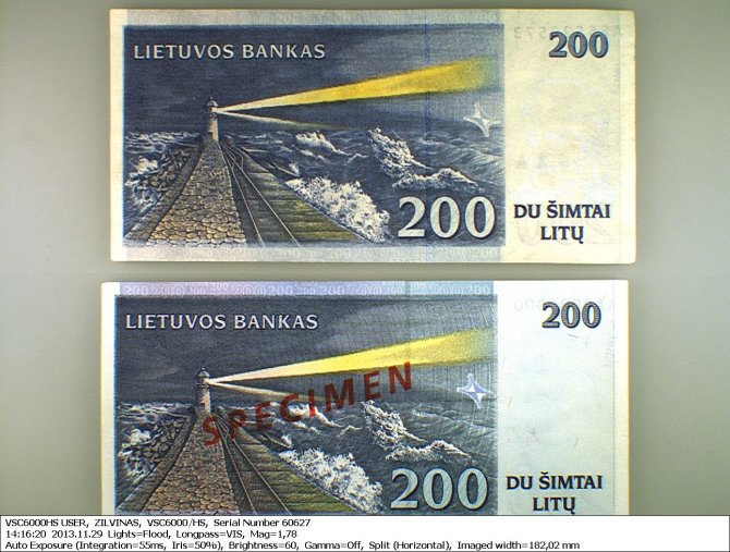 Banknoto reversas.