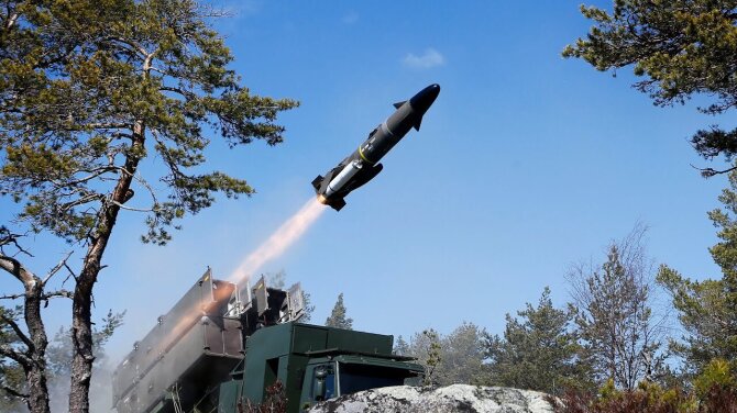 Socialinis tinklas „X“/Švedijos raketa „Gungir“