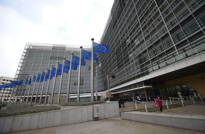 AFP/„Scanpix“ nuotr./ES būstinė Briuselyje 