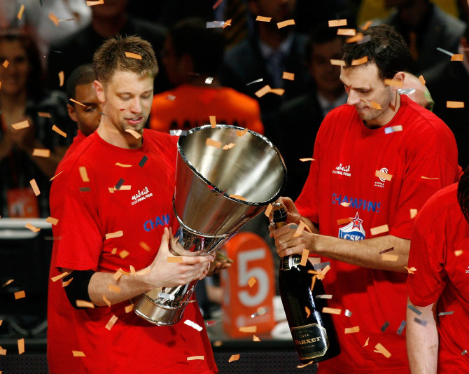 nuotr. „Getty Images"/euroleague.net/Davidas Andersenas (kairėje)