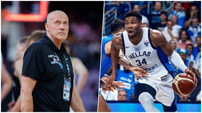 15min nuotr./Rimas Kurtinaitis – apie Giannio Antetokounmpo ir Graikijos egzaminą ketvirtfinalyje