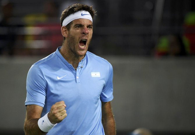 „Scanpix“ nuotr./Andy Murray nugalėjo Juaną Martiną del Potro ir apgynė olimpinio čempiono vardą