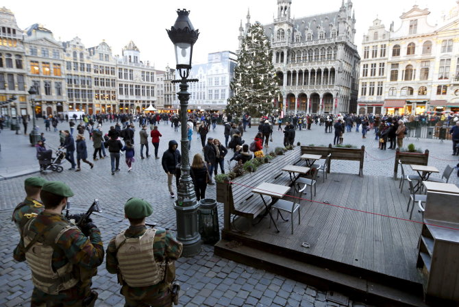 „Reuters“/„Scanpix“ nuotr./Briuselio Didžioji aikštė