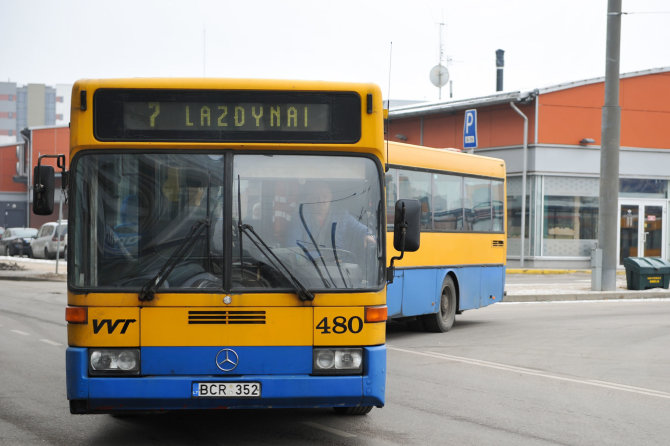 Žygimanto Gedvilo/15min nuotr./Vilniaus viešasis transportas