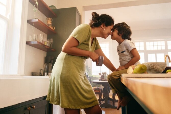 Shutterstock nuotr./Mama ir vaikas